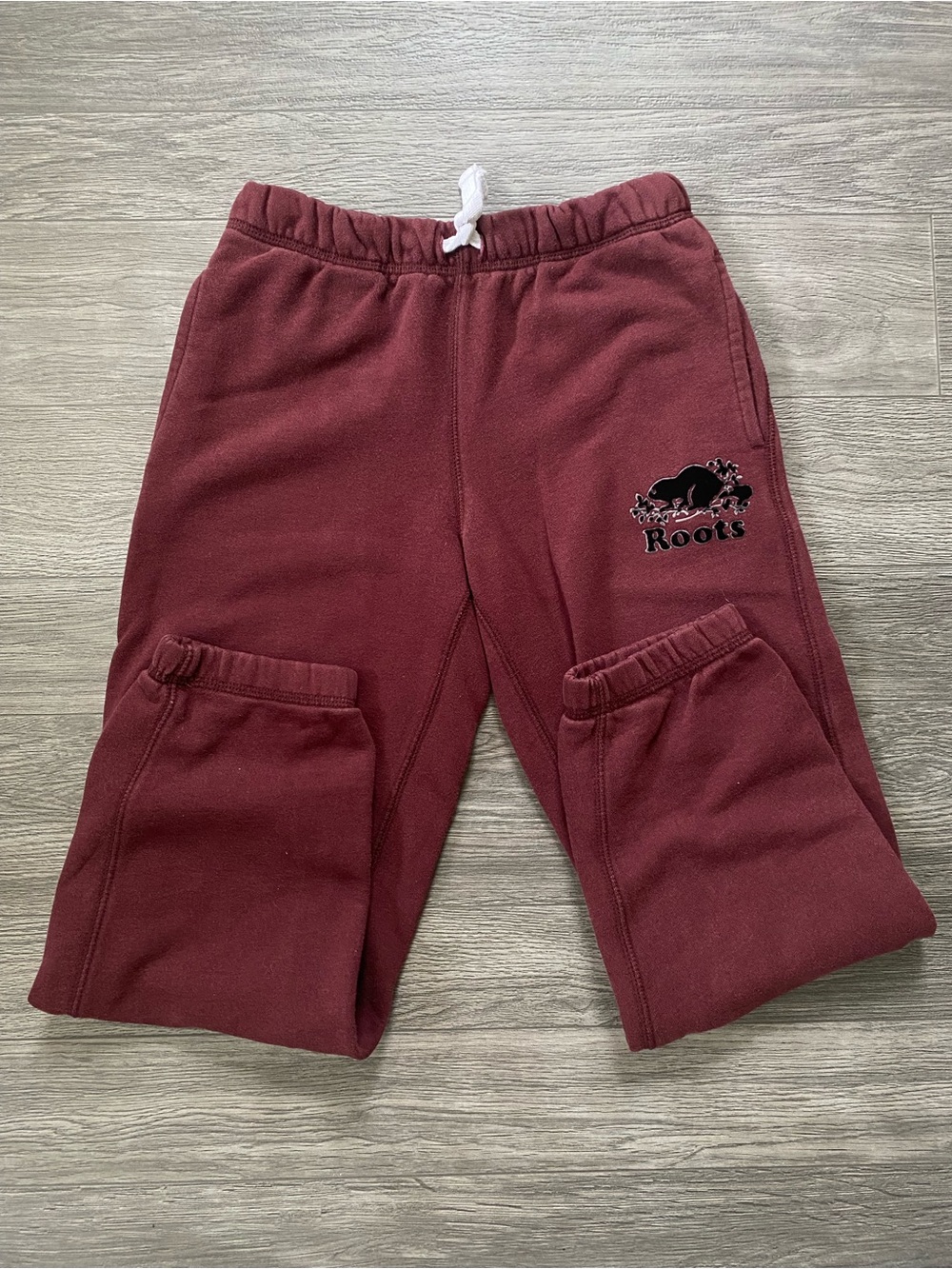 Vintage Roots Kids burgundy Joggers